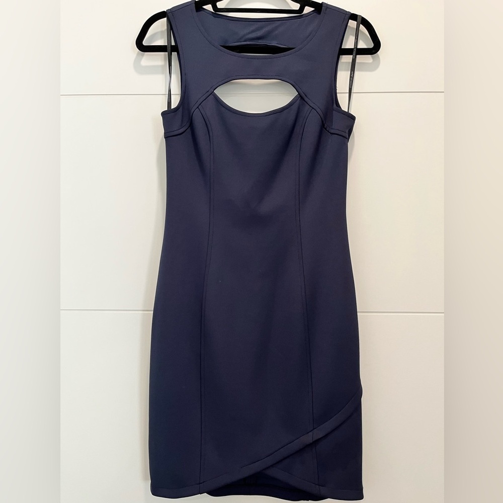 Navy Guess Cutout Bodycon Size 4
